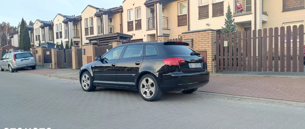 Audi A3 cena 17500 przebieg: 287000, rok produkcji 2008 z Wasilków małe 211